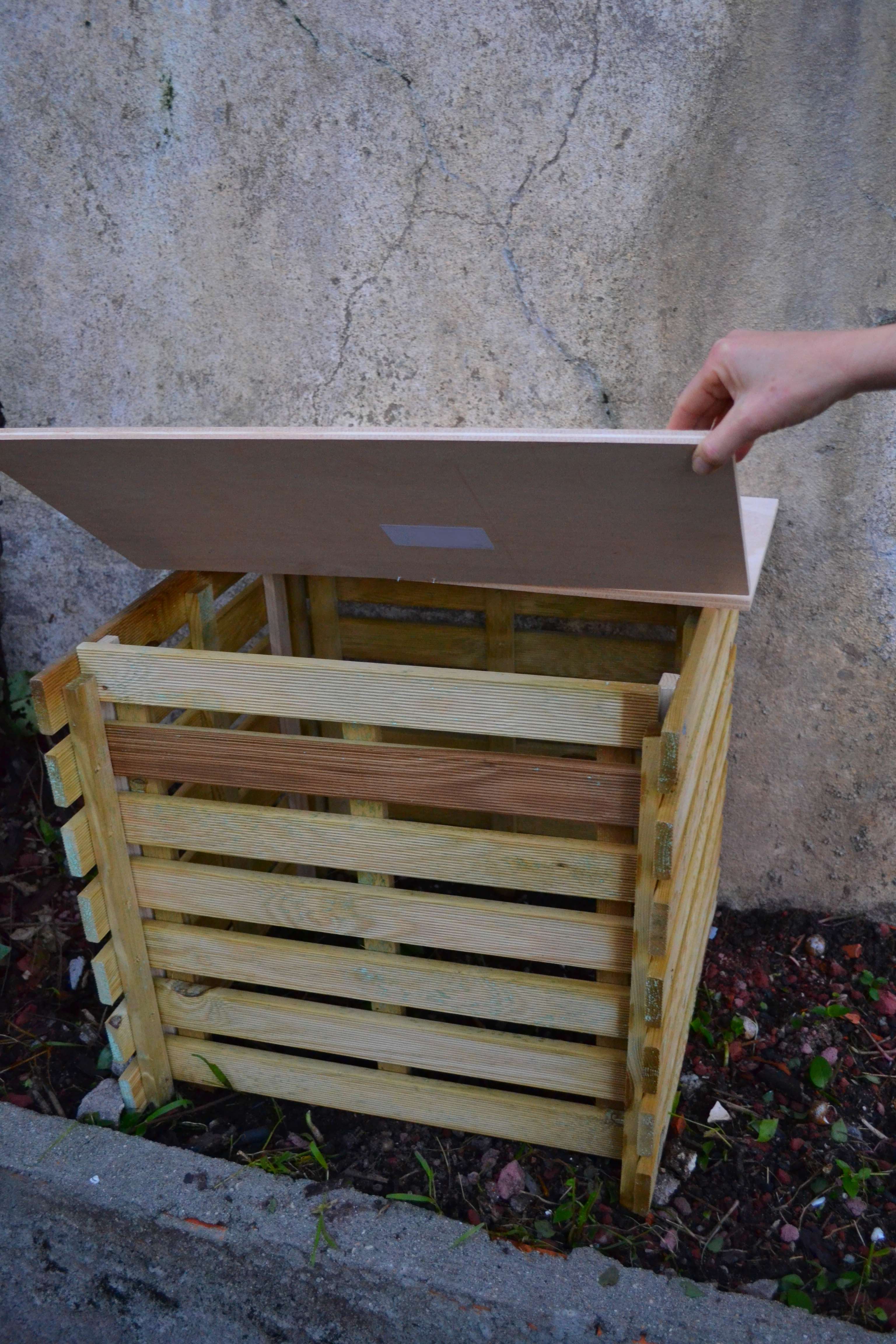 DIY : Fabriquez un composteur en récup' à partir de bois de palette